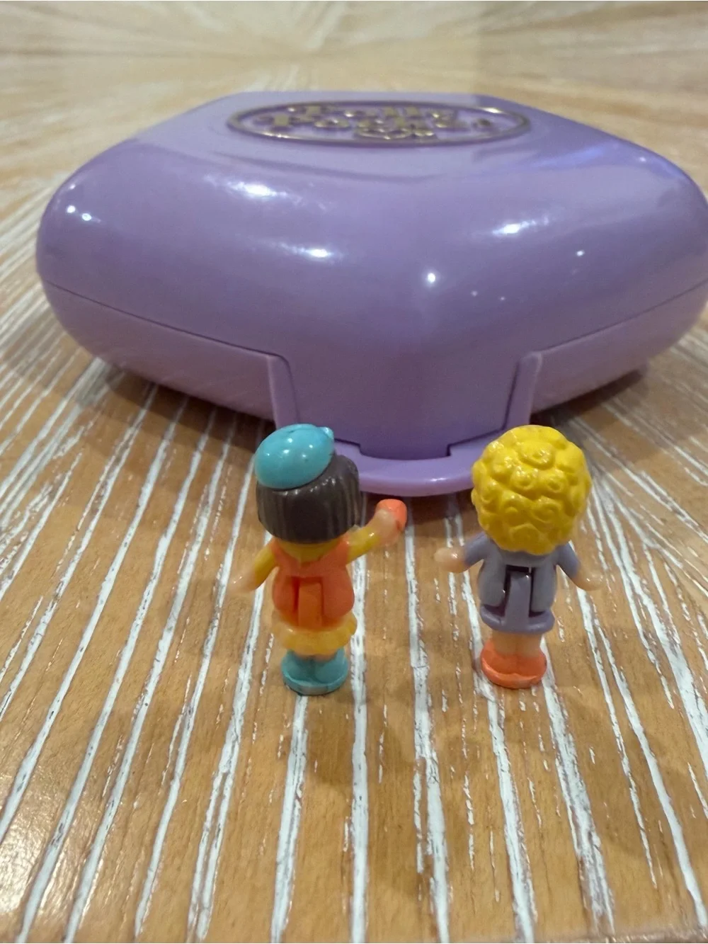 1992 Polly at the Burger Stand Polly Pocket Bluebird w dolls